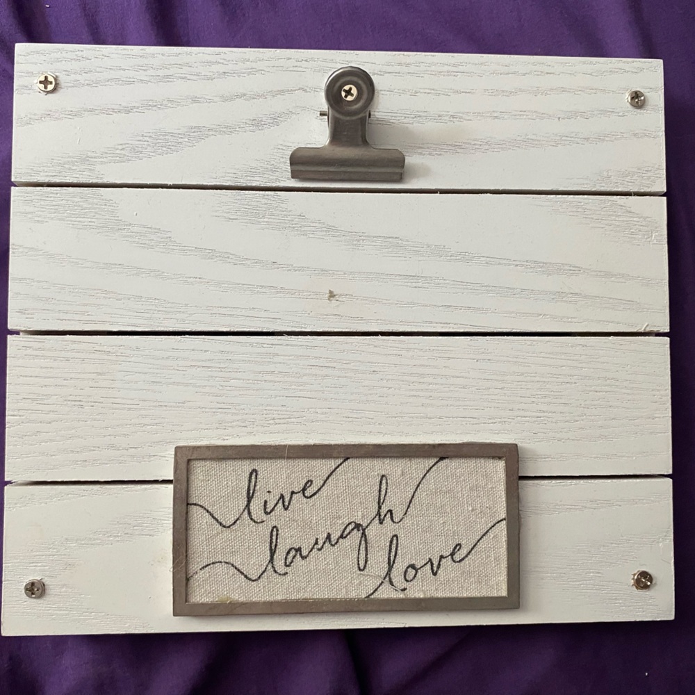 Live Laugh Love Photo 4x6 Photo Frame